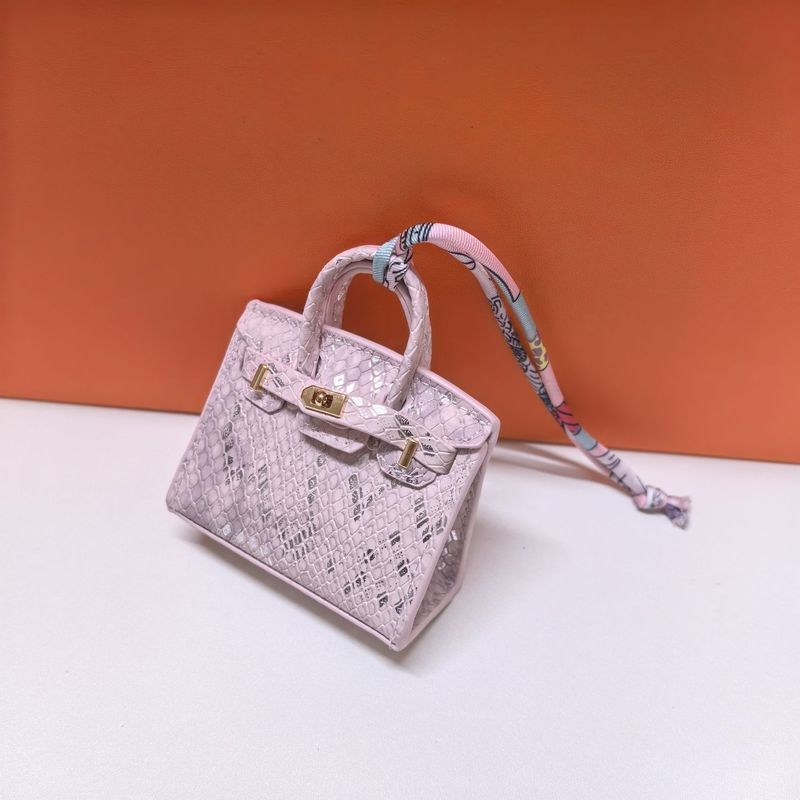 Mini Birkin With Snake Print